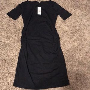 Times Two Navy maternity dress